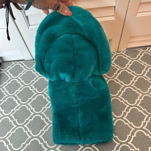 Dakin Vintage Dinosaur Puppet 1991 Plush Toy Green 12" Triceratops Hornsly - Picture 8 of 10